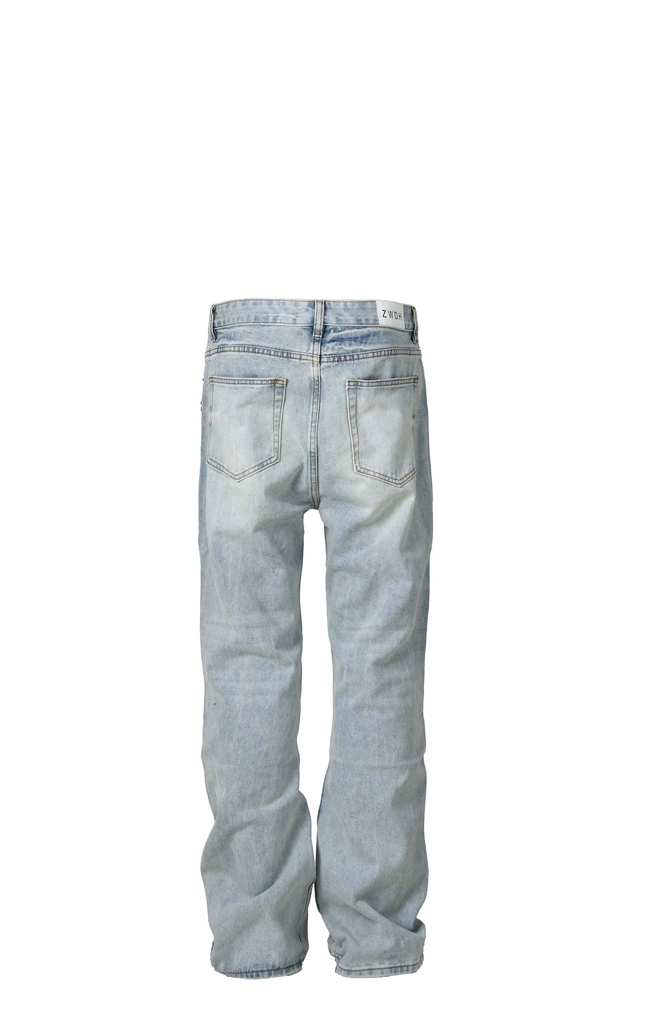 Untold Botanical Embroidered Straight Jeans