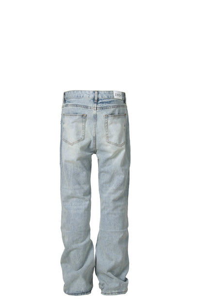 Untold Botanical Embroidered Straight Jeans