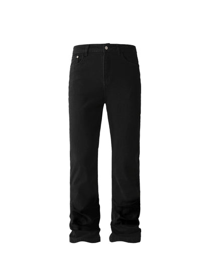 Untold Mud Yellow Bootcut Jeans