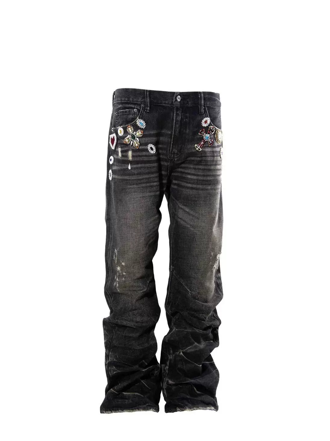 Untold Son of God Rhinestone Jeans