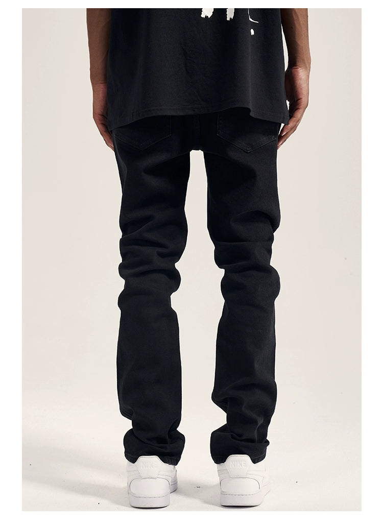 Untold Black Rhinestone Slimfit Jeans