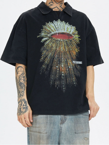 F2Center Heavyweight Polo T-Shirt