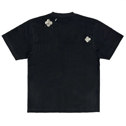 Handmade Metallic Petals Top