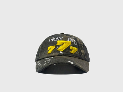 Camouflage Paint Splash Baseball Cap