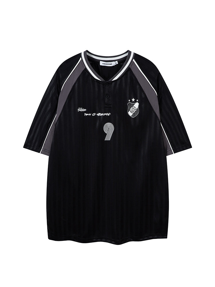 Premium Breathable V-Neck Jersey