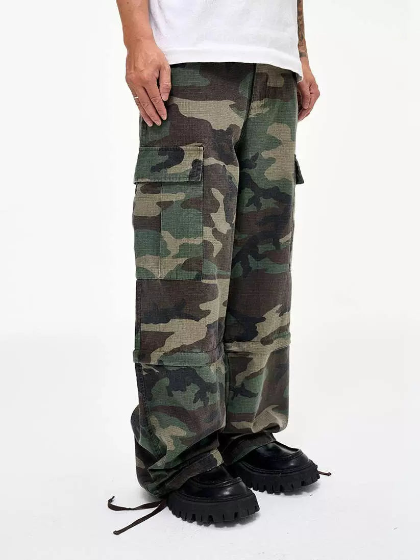 Untold Detachable Camouflage Cargo Pants