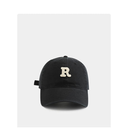 Letter Patched Baseball Cap