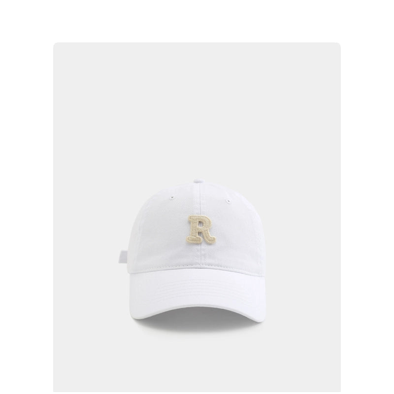 Letter Patched Baseball Cap