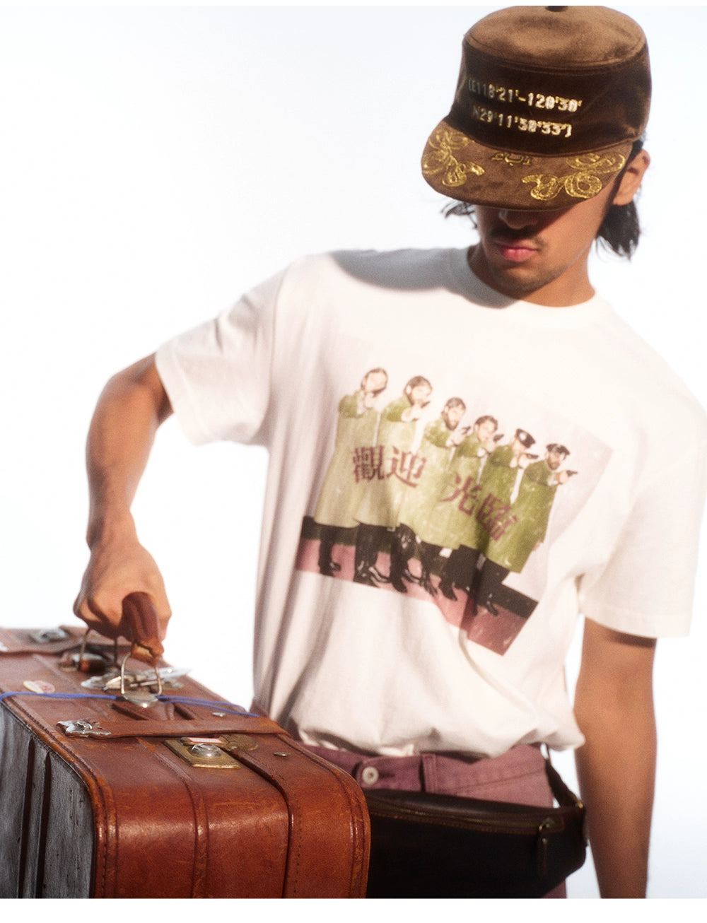 UNTOLD TREND VELVET FLAT BRIM BASEBALL UNISEX CAP