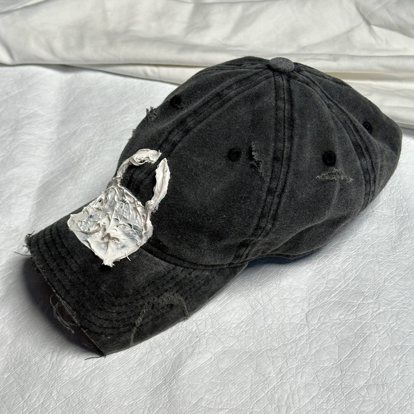 Untold Handmade Distressed Baseball Cap
