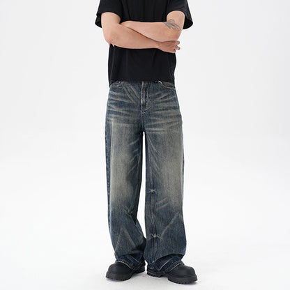 Untold Heavy Washed Baggy Jeans