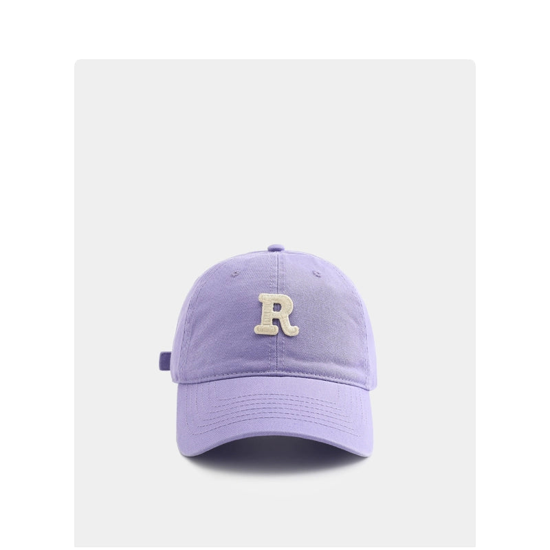 Letter Patched Baseball Cap