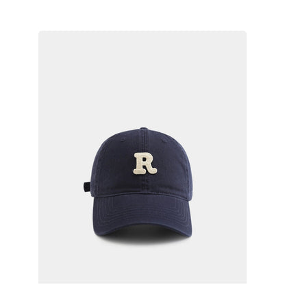Letter Patched Baseball Cap