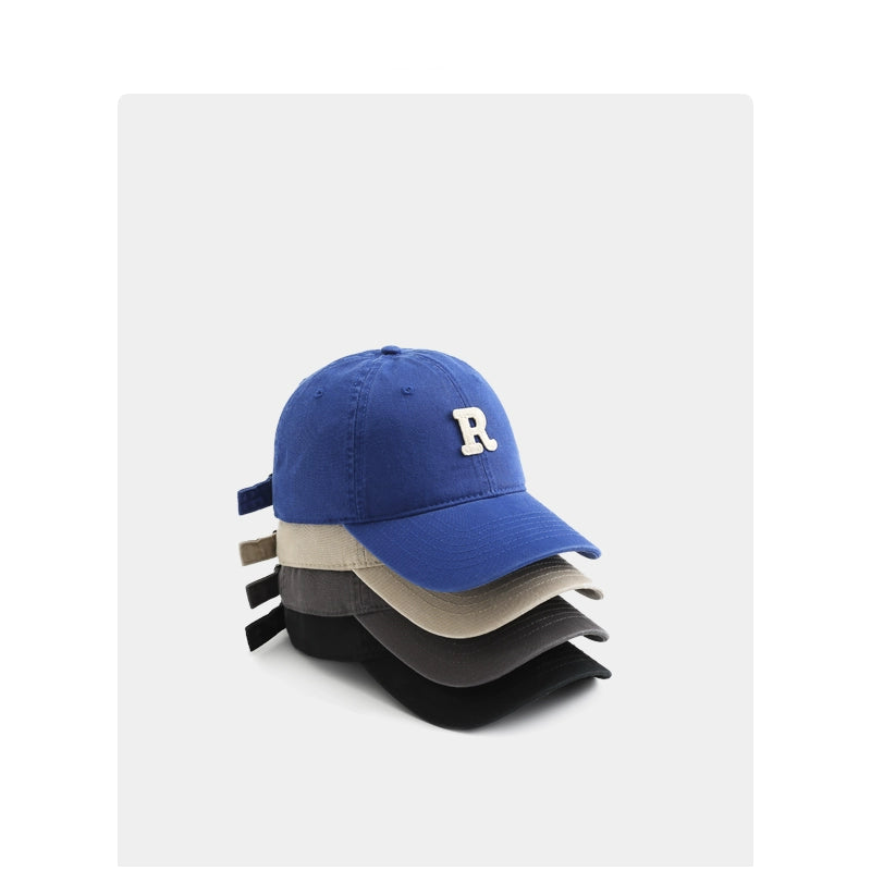 Letter Patched Baseball Cap