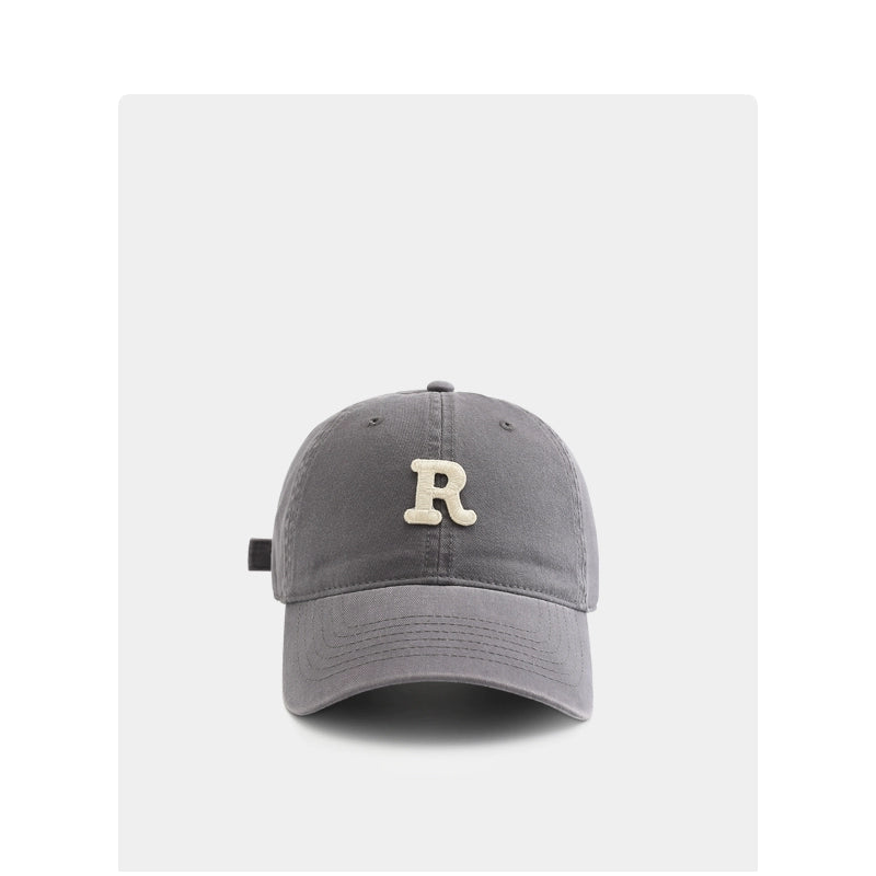 Letter Patched Baseball Cap