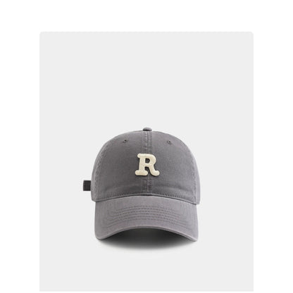 Letter Patched Baseball Cap