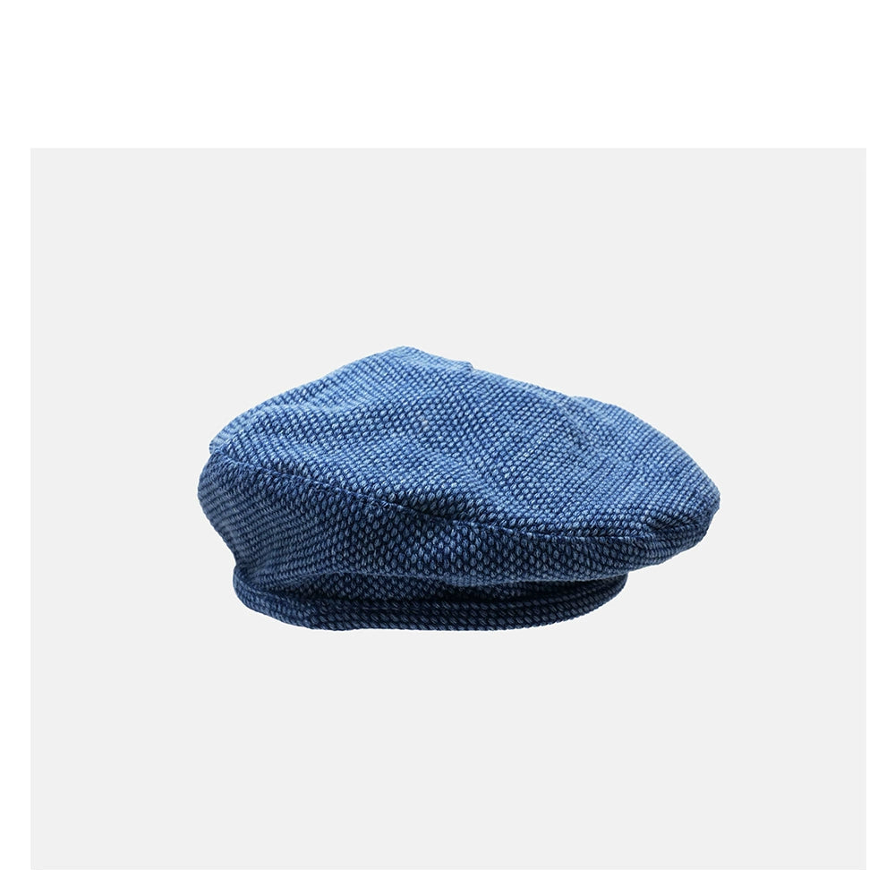 VERSATILE UNISEX  DENIM DISTRESSED BERET