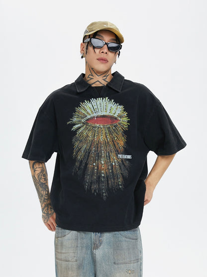 F2Center Heavyweight Polo T-Shirt