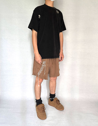 Handmade Metallic Petals Top