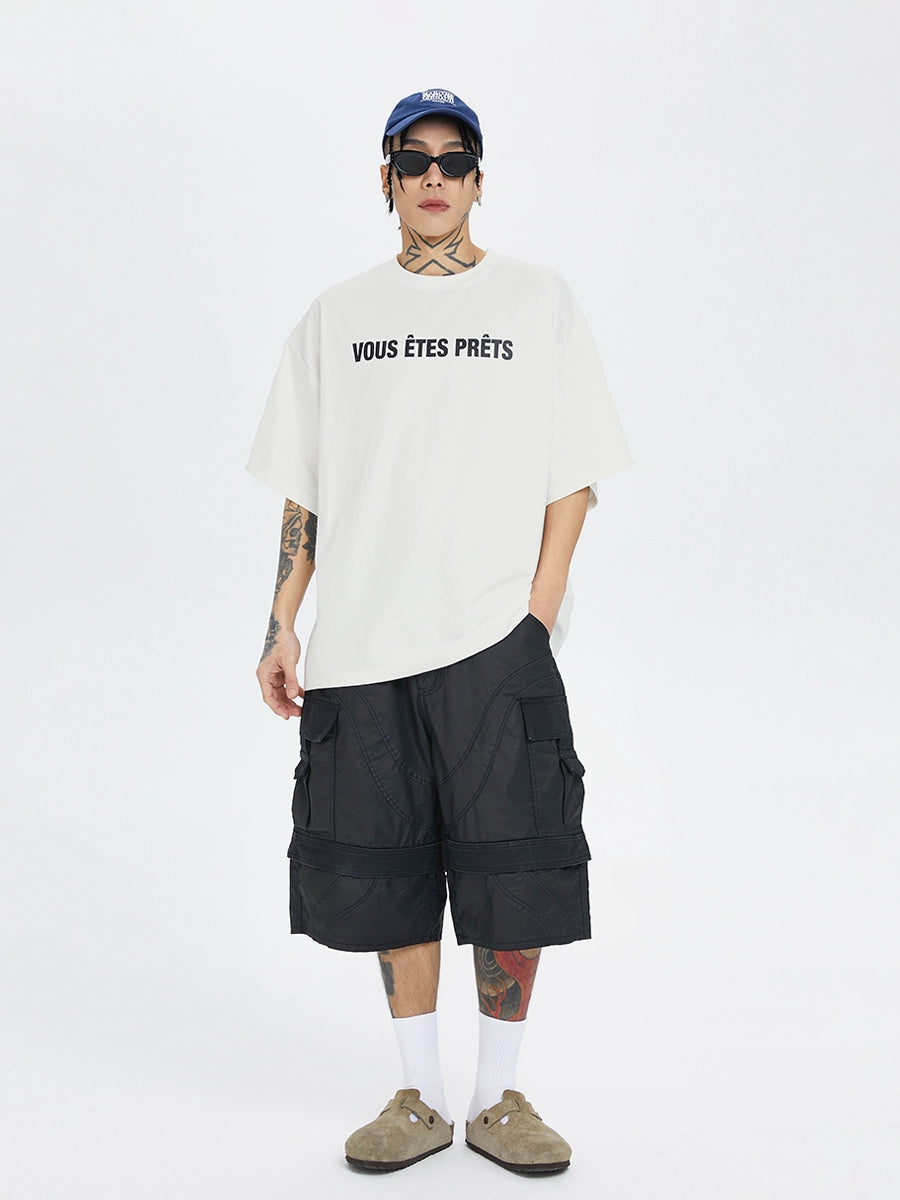 Brushed Wax Coated Short Pants