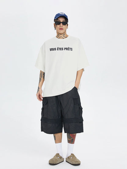 Brushed Wax Coated Short Pants