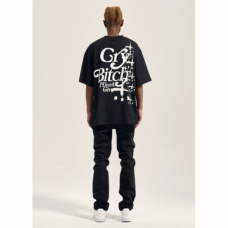 Untold Black Rhinestone Slimfit Jeans