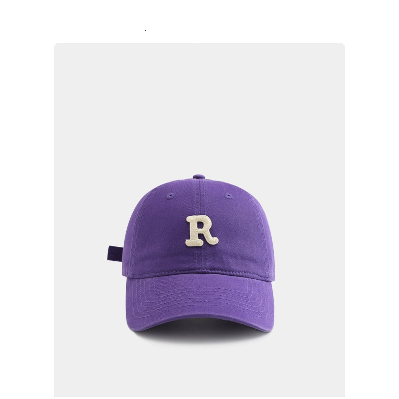 Letter Patched Baseball Cap