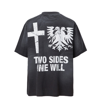 Vintage Washed Gradient T-Shirt