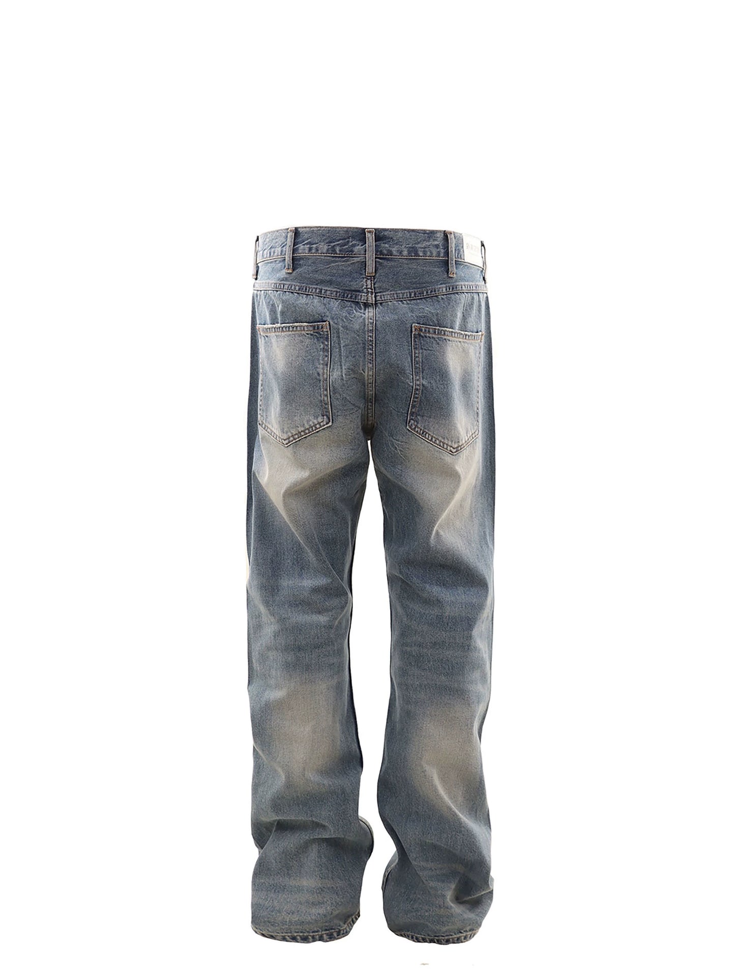 Untold God Bird Embroidered Bootcut Jeans