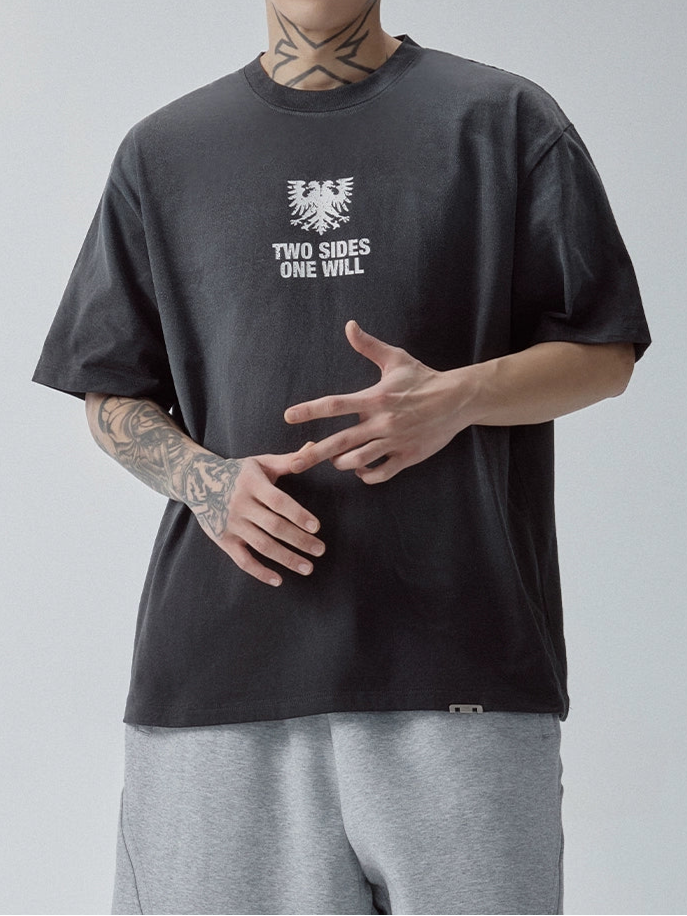 Vintage Washed Gradient T-Shirt