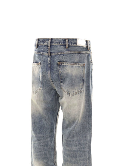 Untold Graffiti Anime Straight-Leg Jeans