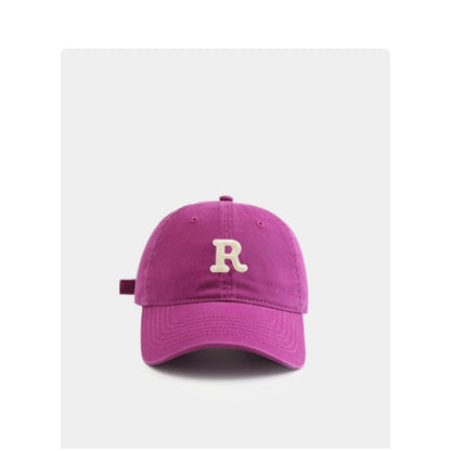 Letter Patched Baseball Cap