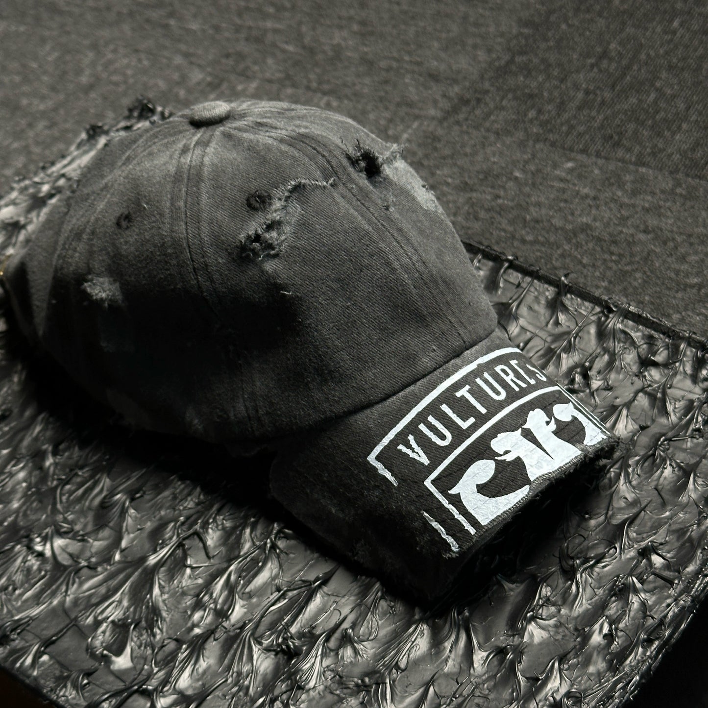 Untold Handmade Distressed Baseball Cap