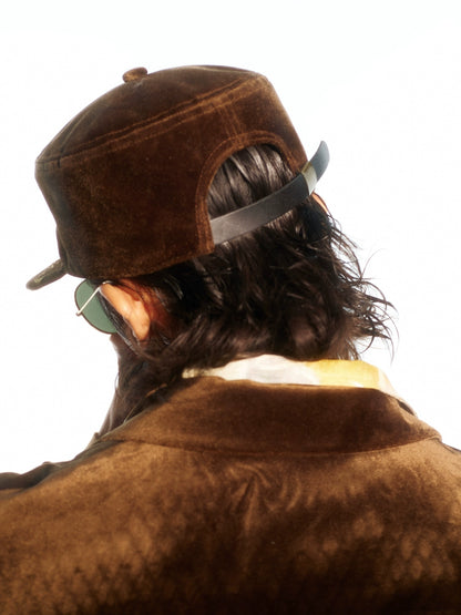 UNTOLD TREND VELVET FLAT BRIM BASEBALL UNISEX CAP