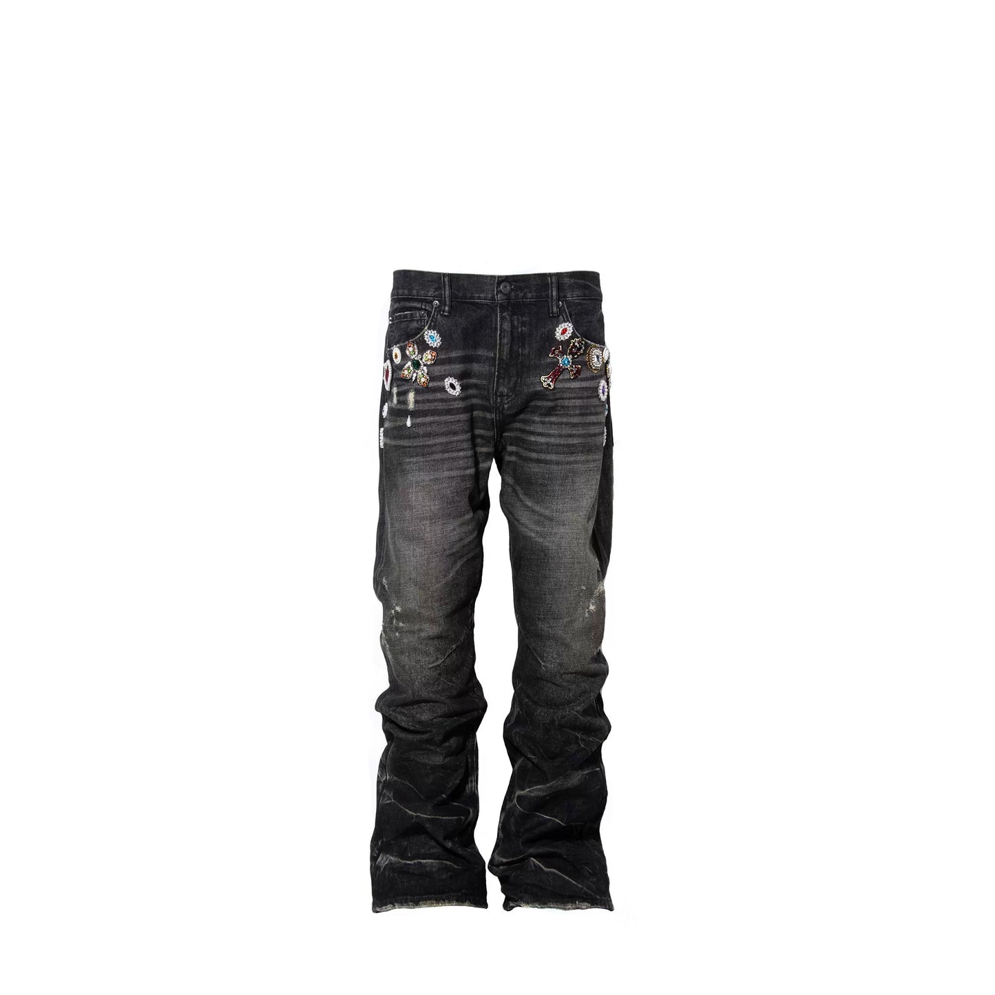 Untold Son of God Rhinestone Jeans