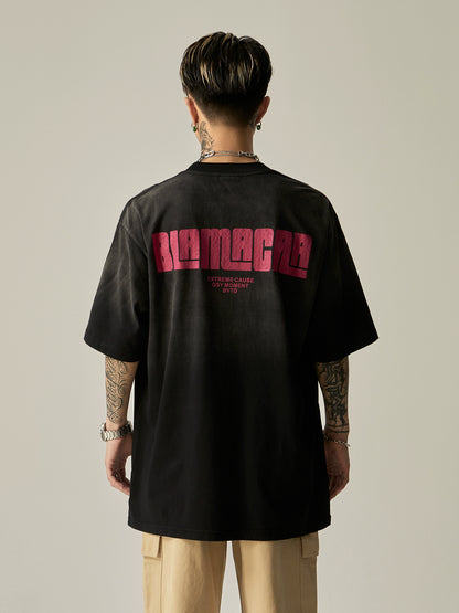 Untold Wasteland Distressed Washed Tee