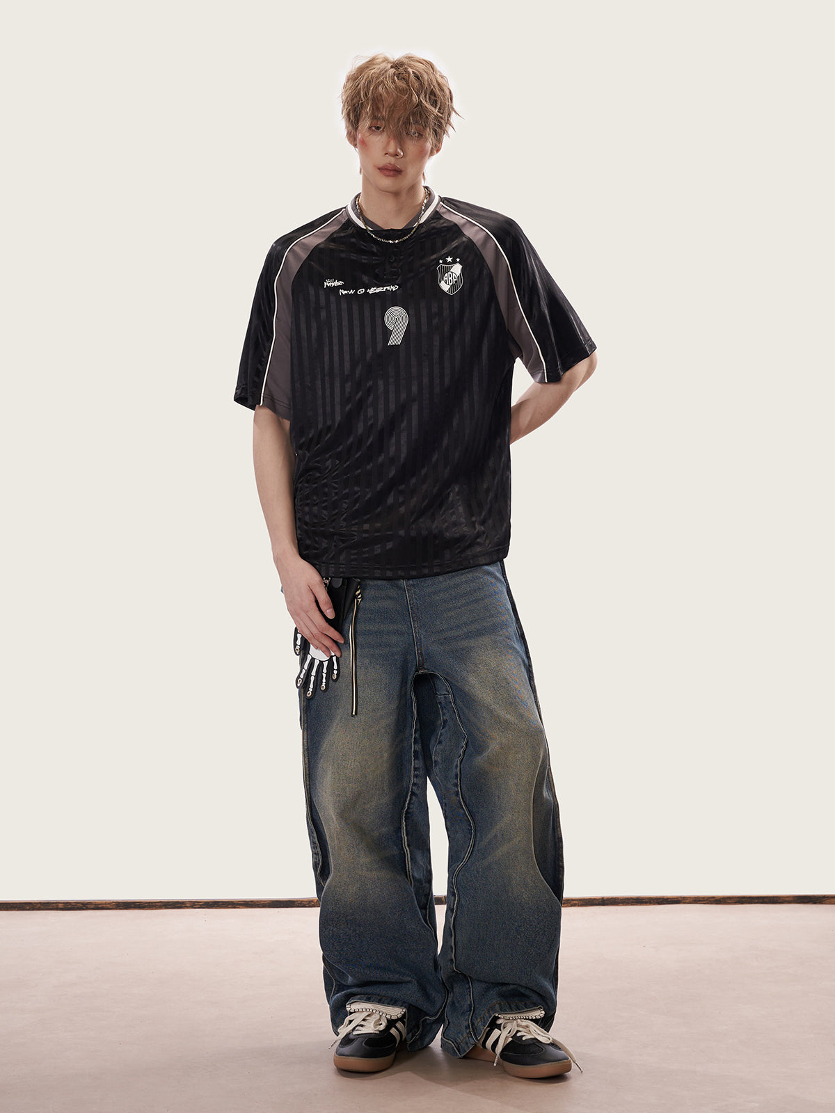 Premium Breathable V-Neck Jersey