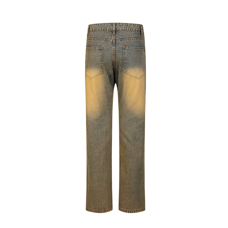 Untold Distressed Flared Jeans