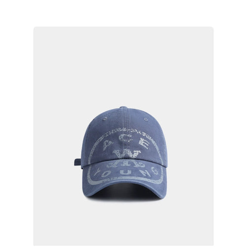 Ace Young Crack Printed Baseball Cap