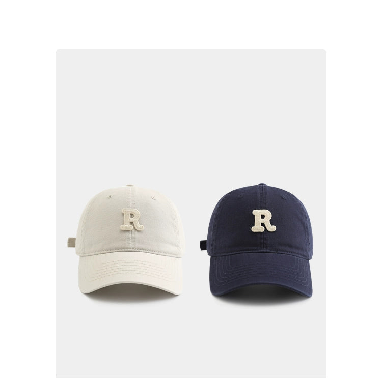 Letter Patched Baseball Cap