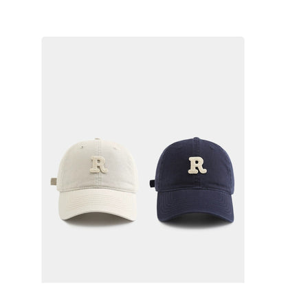Letter Patched Baseball Cap