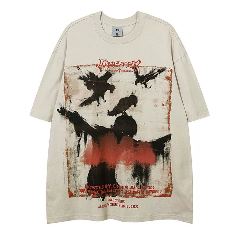 Mud Graffiti Urban Summer Tee