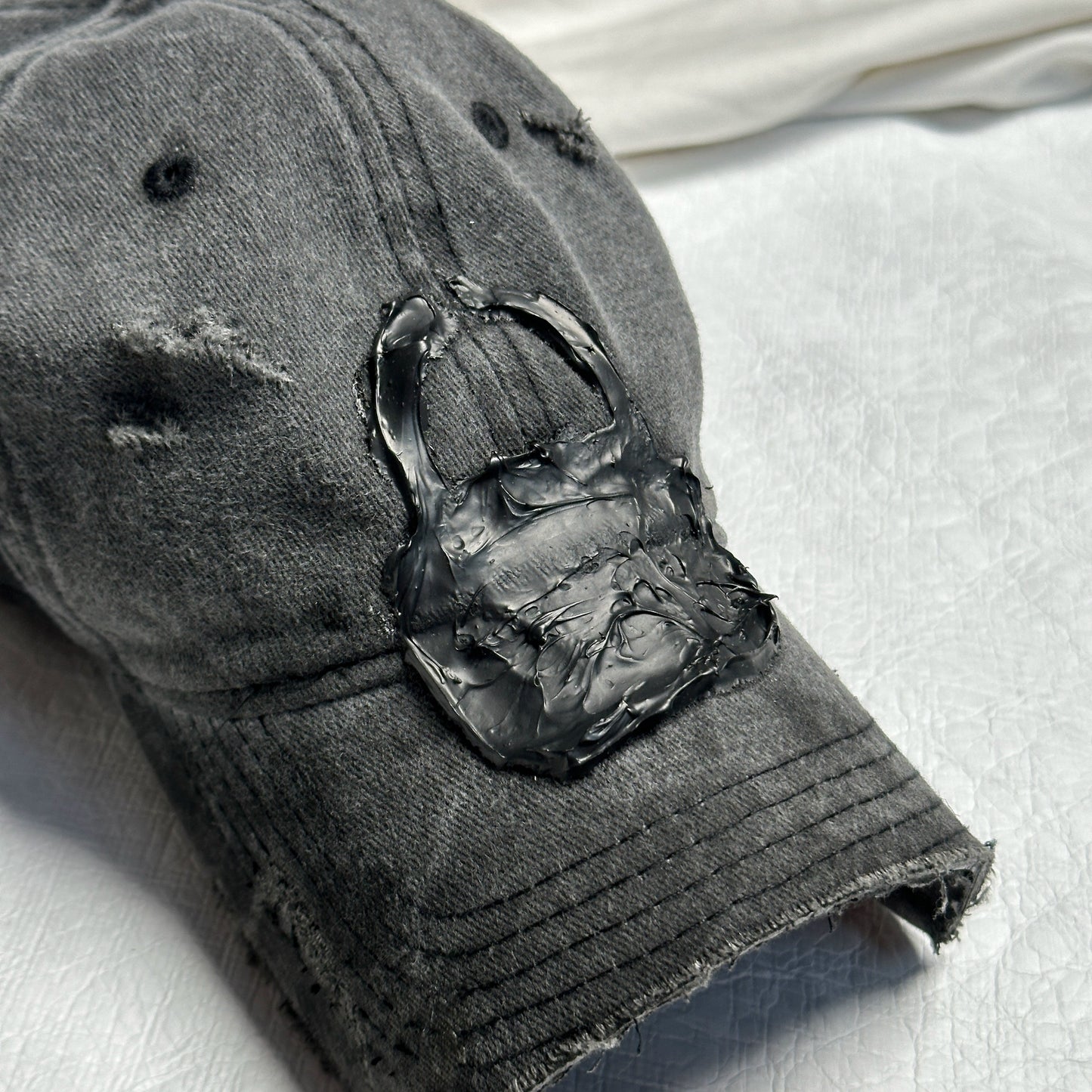 Untold Handmade Distressed Baseball Cap