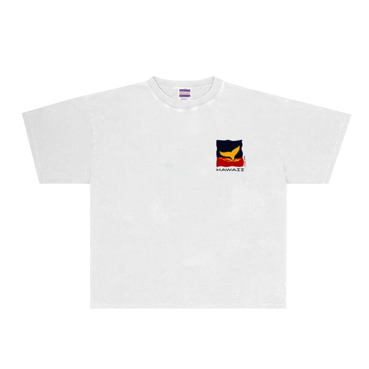 Whale Illustration Graphic Design T-shirt