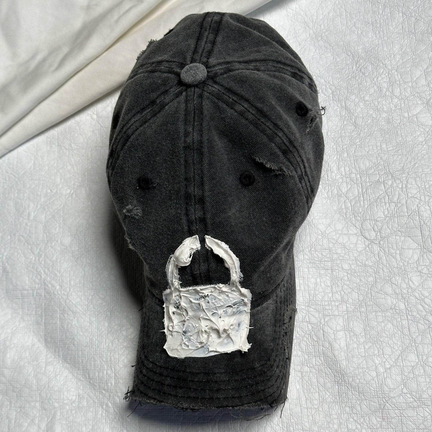 Untold Handmade Distressed Baseball Cap