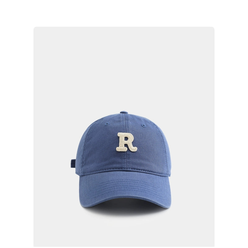 Letter Patched Baseball Cap