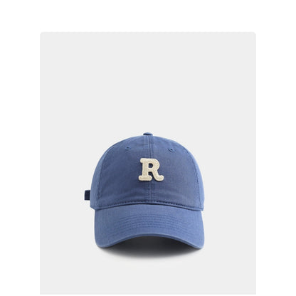 Letter Patched Baseball Cap
