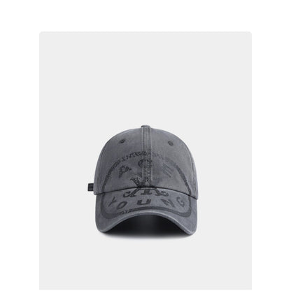 Ace Young Crack Printed Baseball Cap