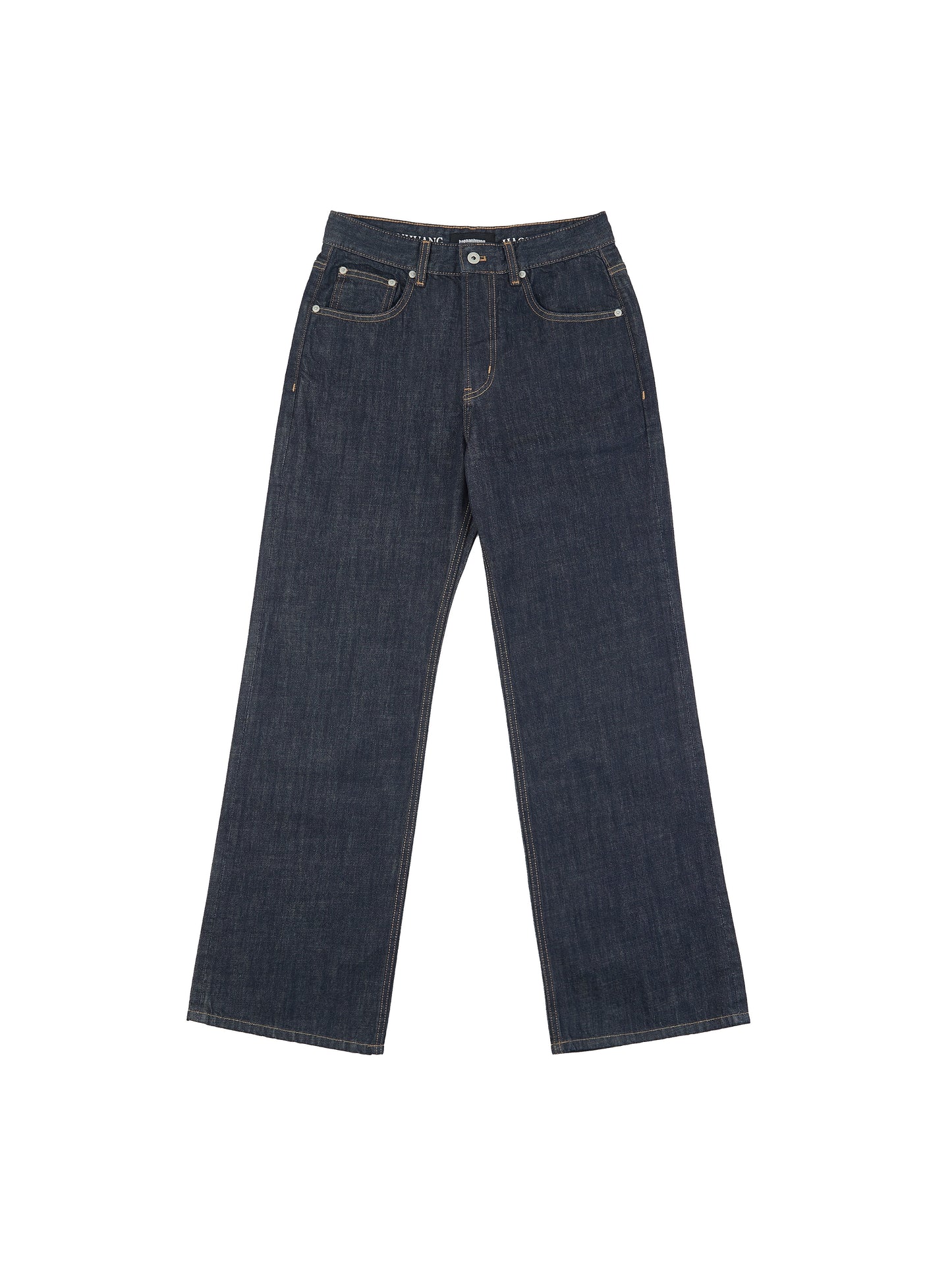 Untold Japanese Loose Straight Denim Jeans