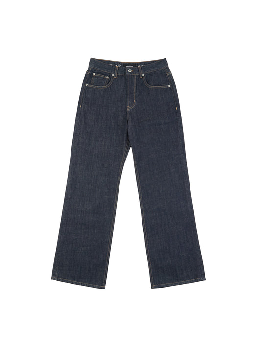Untold Japanese Loose Straight Denim Jeans
